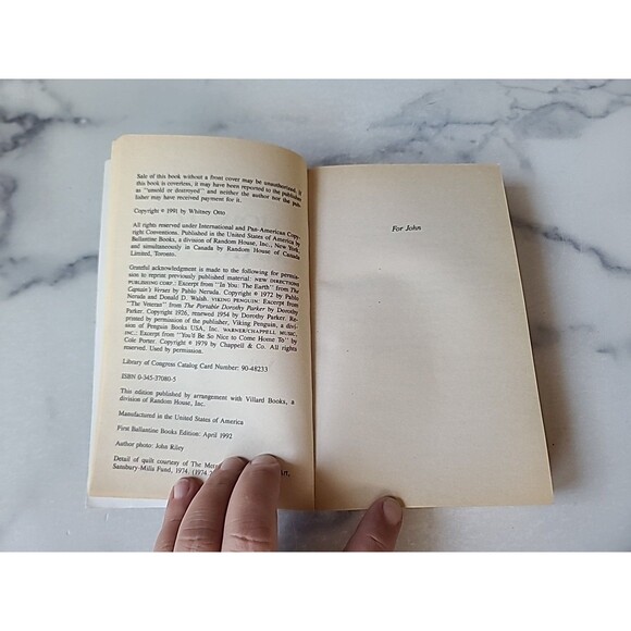 How to Make an American Quilt by Whitney Otto (1992, Mass Market) - Picture 5 of 10